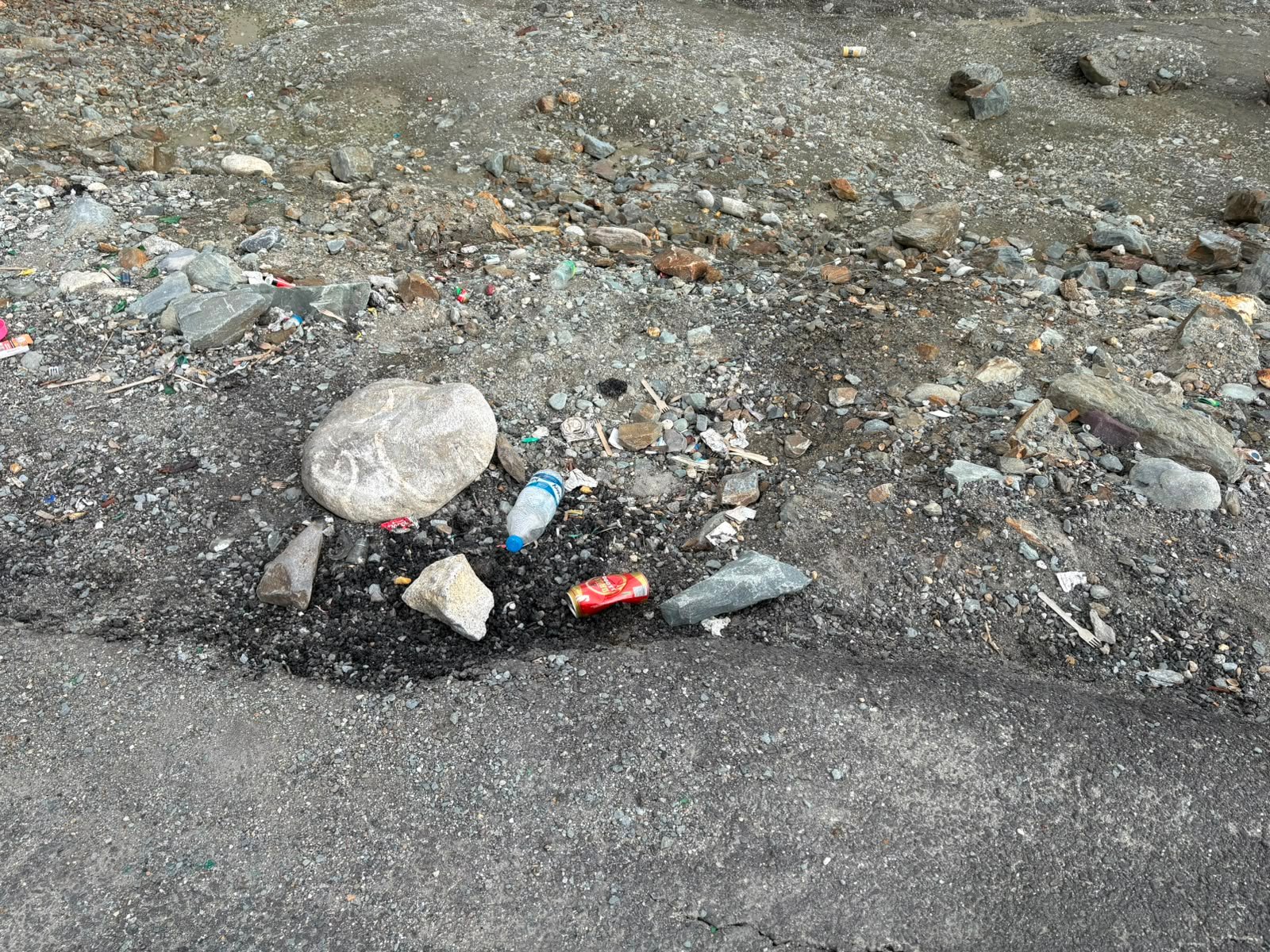 Before - Polluted Lake